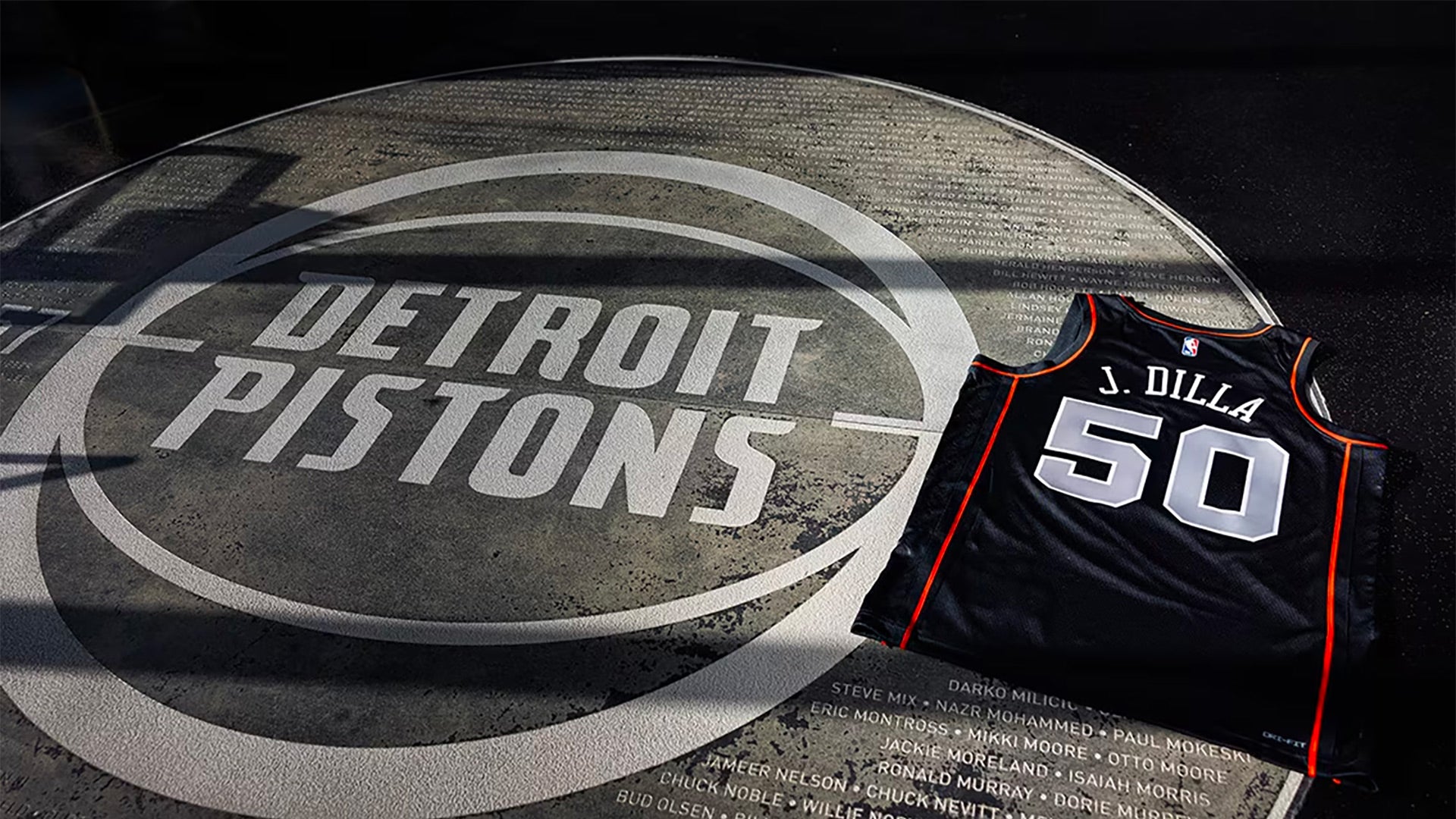 J Dilla x Detroit Pistons