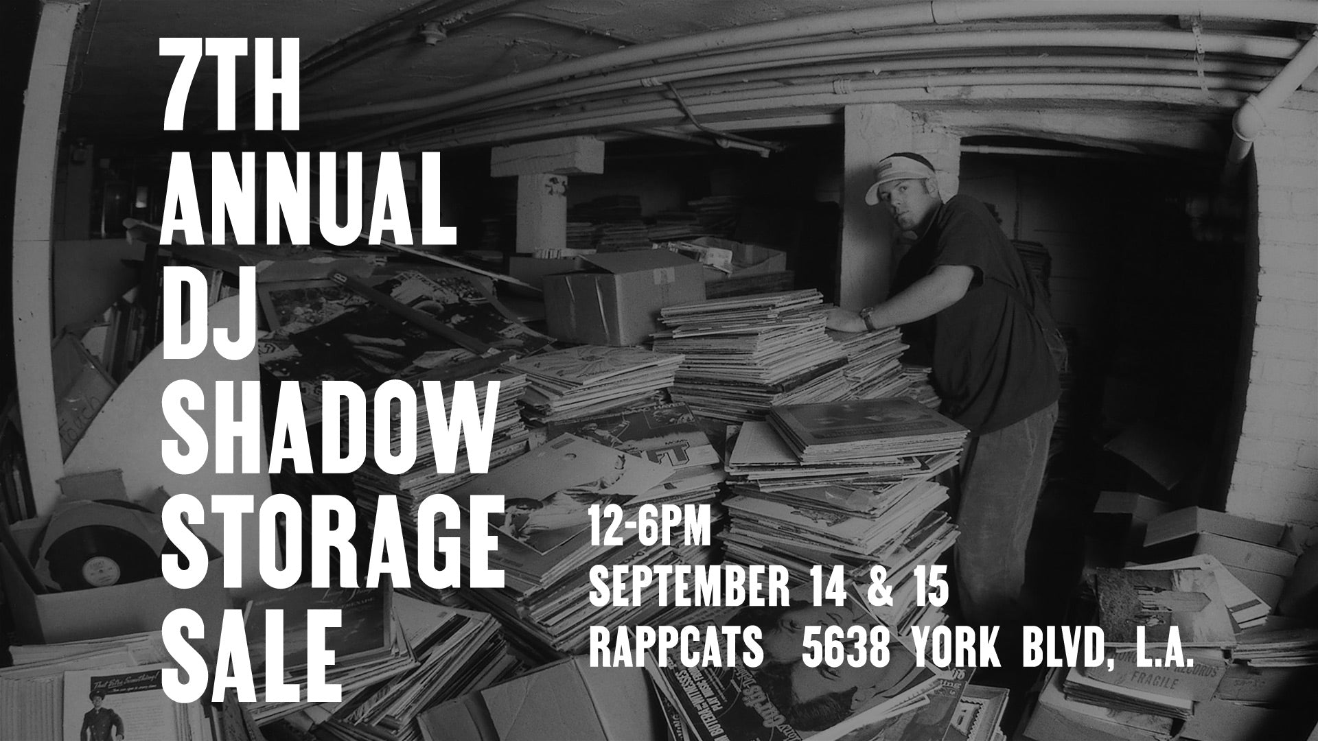 7th Annual DJ SHADOW Storage Sale