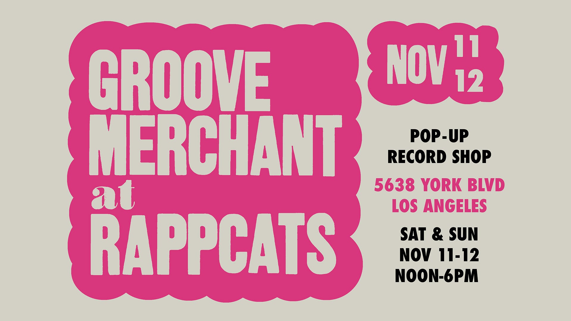 Groove Merchant at Rappcats (2023)