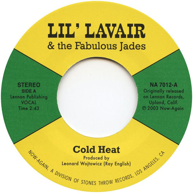Lil’ Lavair & The Fabulous Jades - Cold Heat